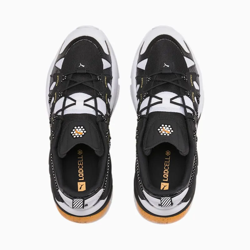 Puma LQD Cell Omega Density “White Black Orange” (370736-03)