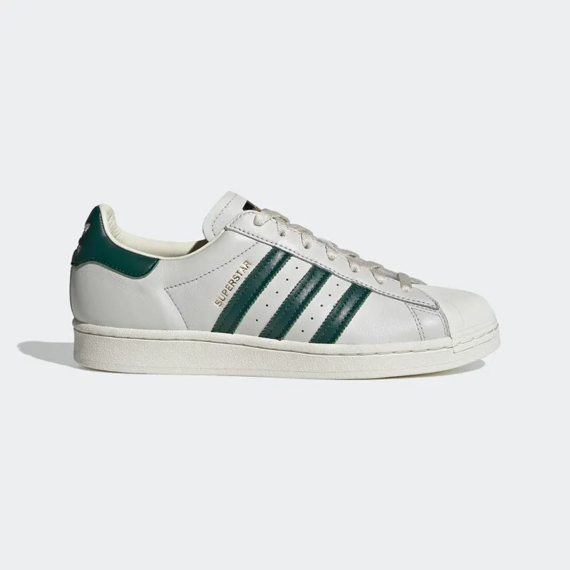 adidas Superstar Off White / Collegiate Green / Off White (H68186)