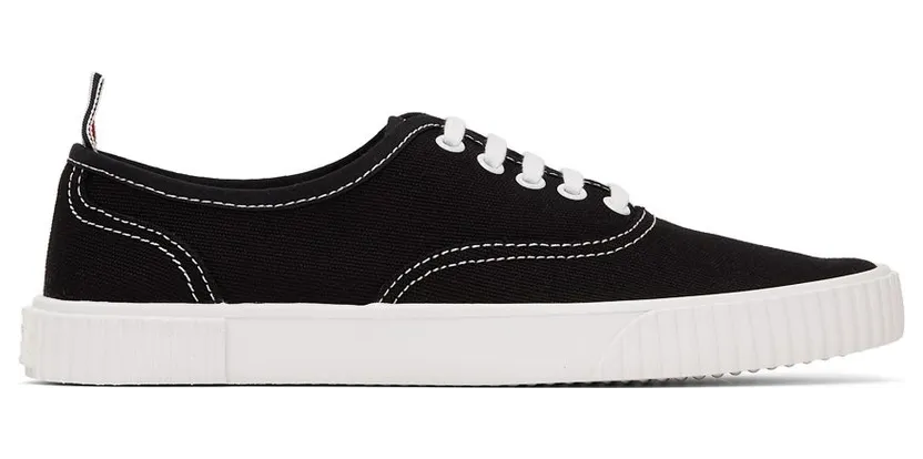 Thom Browne Black Canvas Heritage 001 BLACK (MFD201B-01588)