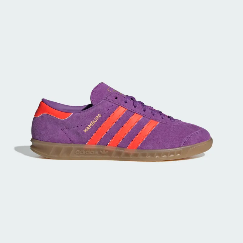 Adidas Hamburg Active Purple / Solar Red / Gold Metallic (JS0679)