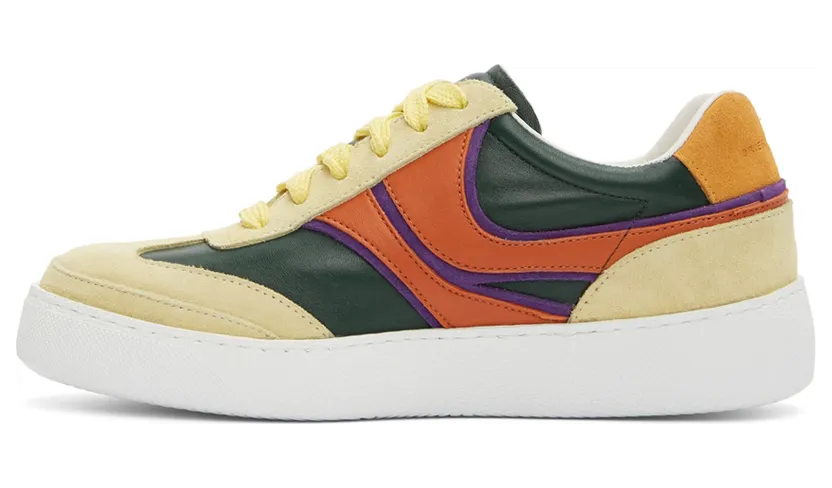 Dries Van Noten Multicolor Leather Sneakers (WS221-276-120) (3)