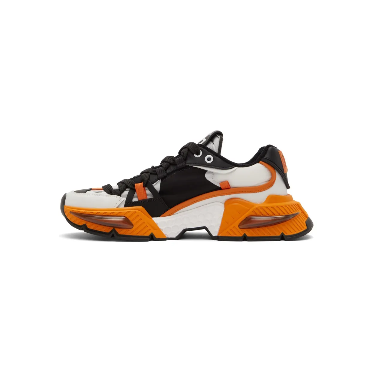 Dolce & Gabbana Black & Orange Airmaster Sneakers (CS1984 AQ742) (3)