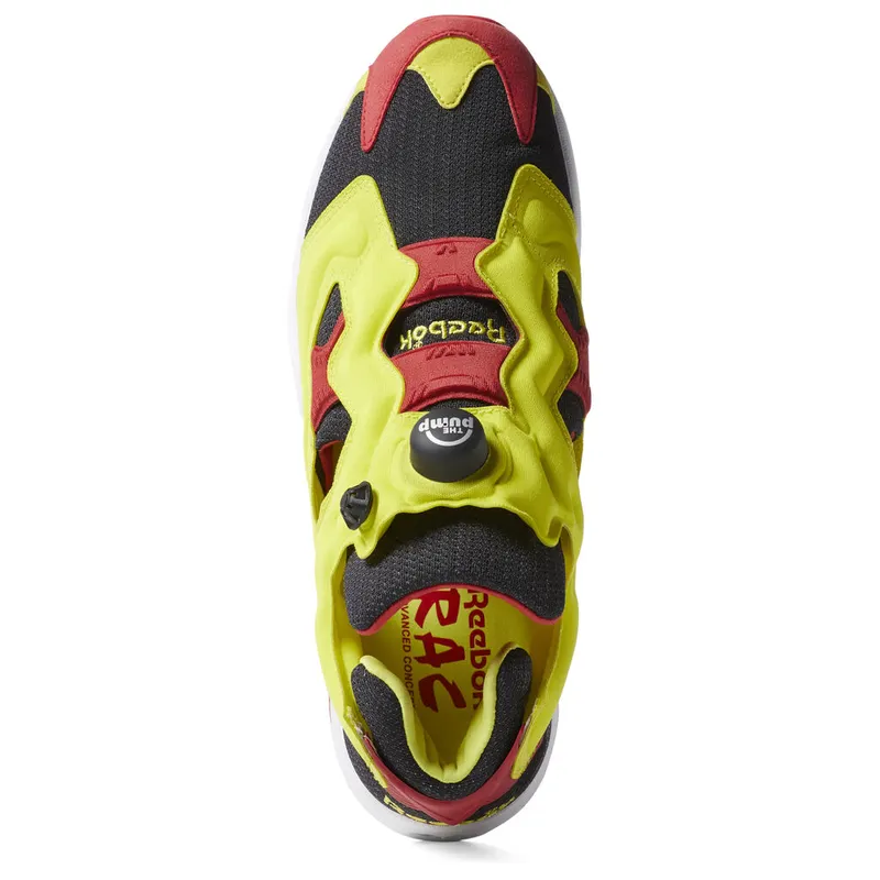 Reebok Instapump Fury Prototype Citron Black/Hyper Green-Reebok Red-White (Other Brands Reebok)