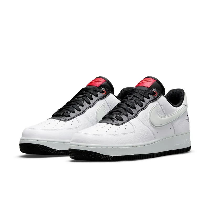 Nike Air Force 1 Low Crane – “White / Photon Dust / Black / Chile Red” (DA8482-100)