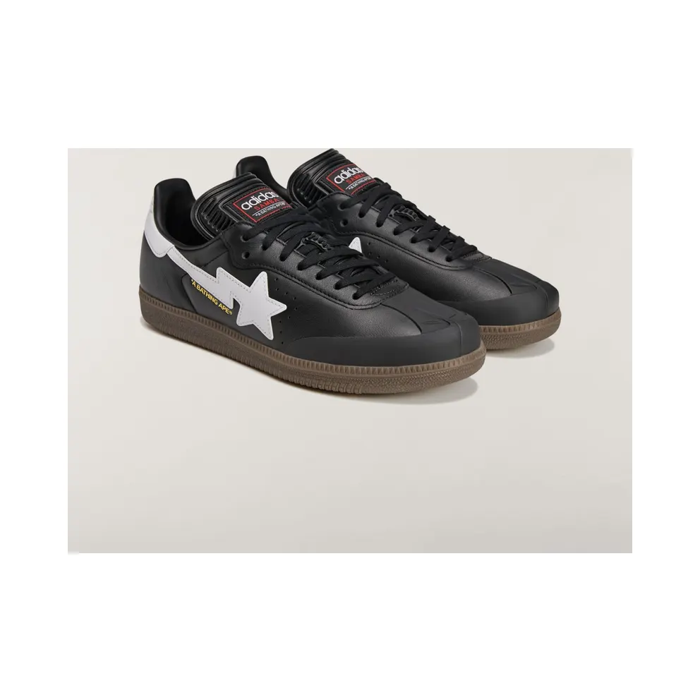 Adidas Samba “Bape – Black White” (JR9246)