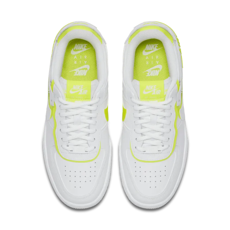 Nike WMNS Air Force 1 Shadow White Volt (2020) (CI0919-104)