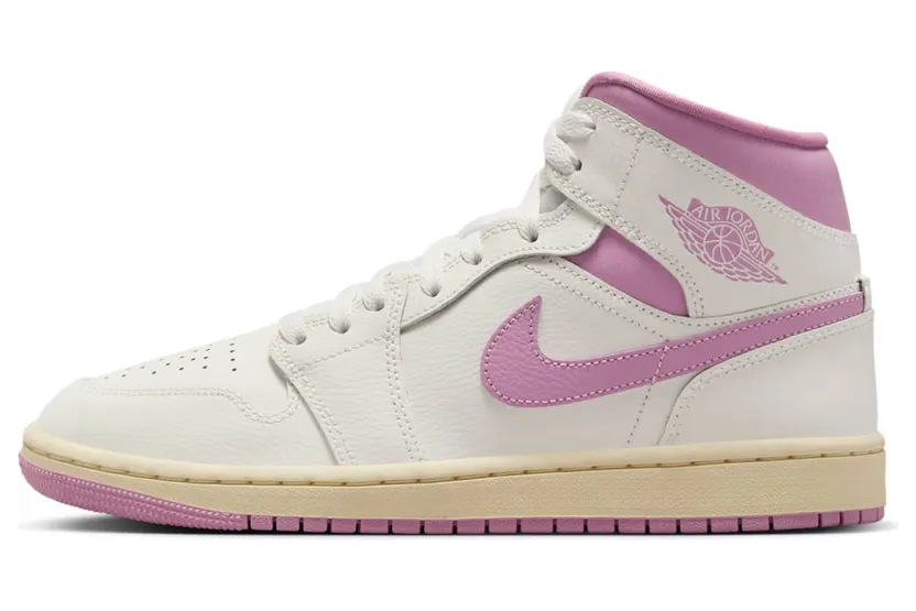 Jordan 1 Mid “Sail Pink Coconut Milk” (BQ6472-162)
