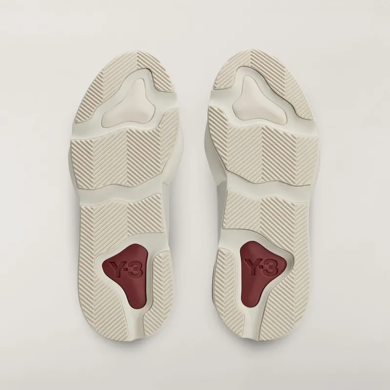 Adidas Y-3 Orbit Grey / Orbit Grey / Collegiate Burgundy (JR4201)