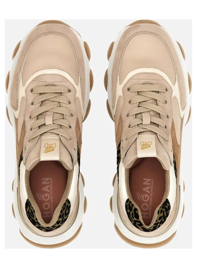 Hogan Hyperactive Pink Ivory Brown (HXW5400DG60AGZ0YBQ) (3)