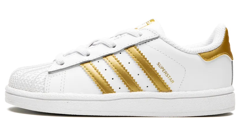Adidas Superstar TD “White Metallic Gold” (B39401)