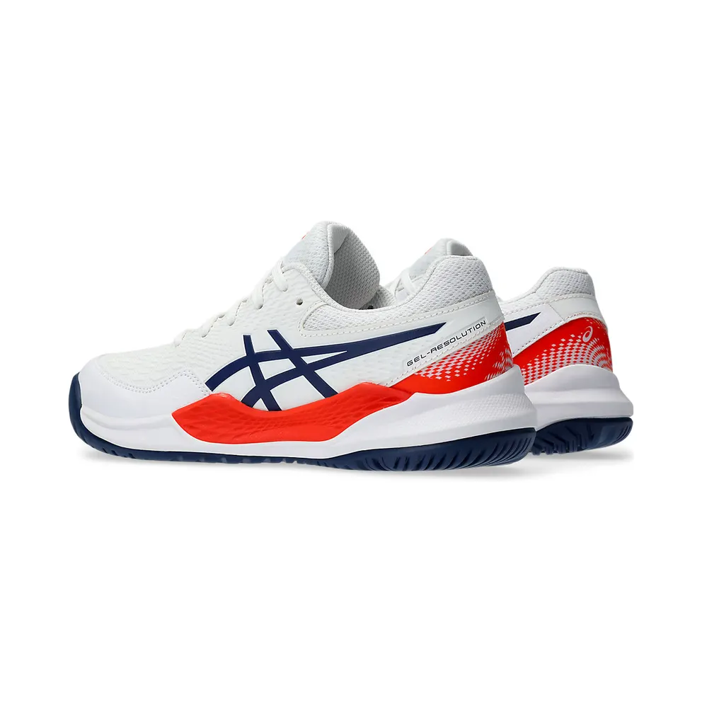 Asics Gel-resolution 9 Gs White/Blue Expanse (1044A067.103)