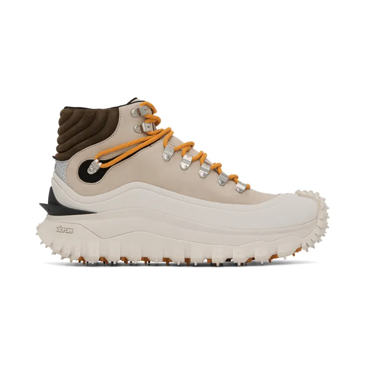Moncler Beige Trailgrip GTX High Sneakers (H209A4M00200M2437)