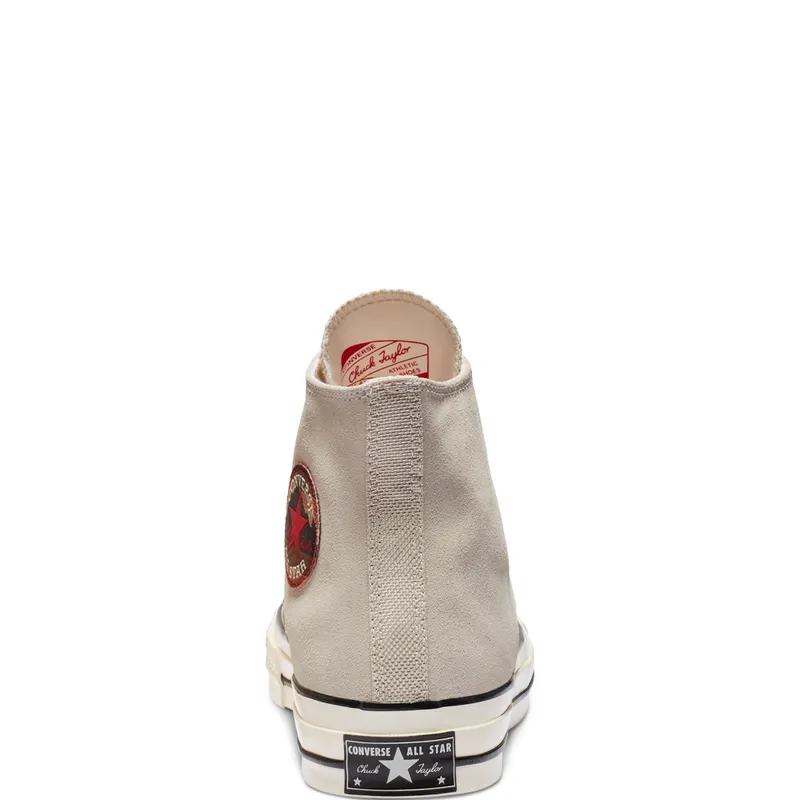Converse Chuck Taylor All-Star 70s Hi Suede Pack Natural Ivory Natural Ivory/Black-Egret (162372C)