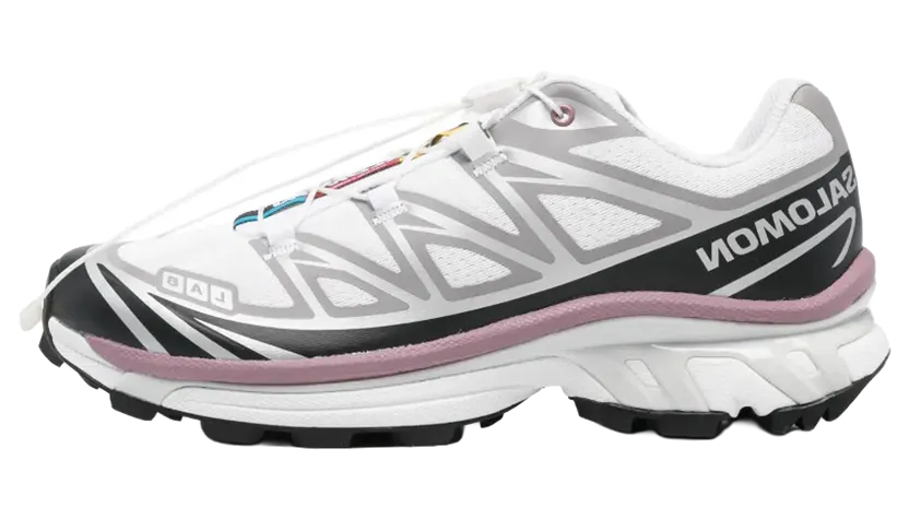 Salomon XT-6 “White Black Dusky Orchid” (L49209-600)