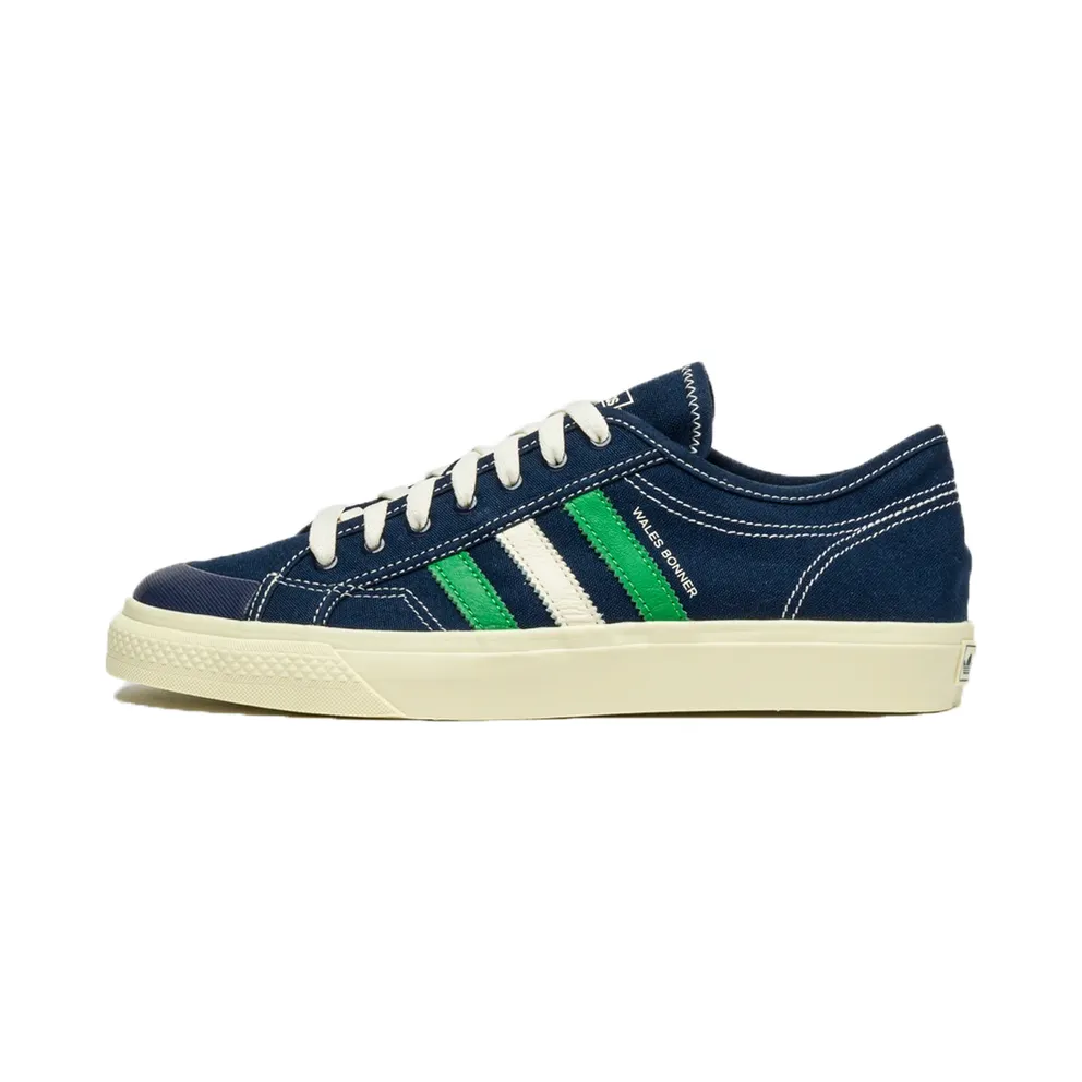 adidas Wales Bonner Nizza Lo Schuh Night Indigo / Yellow / Cream White (G58133)