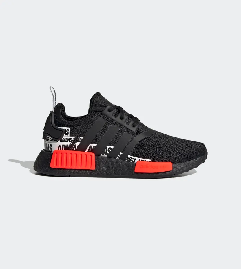 adidas NMD_R1 Core Black / Cloud White / Solar Red (S42837)
