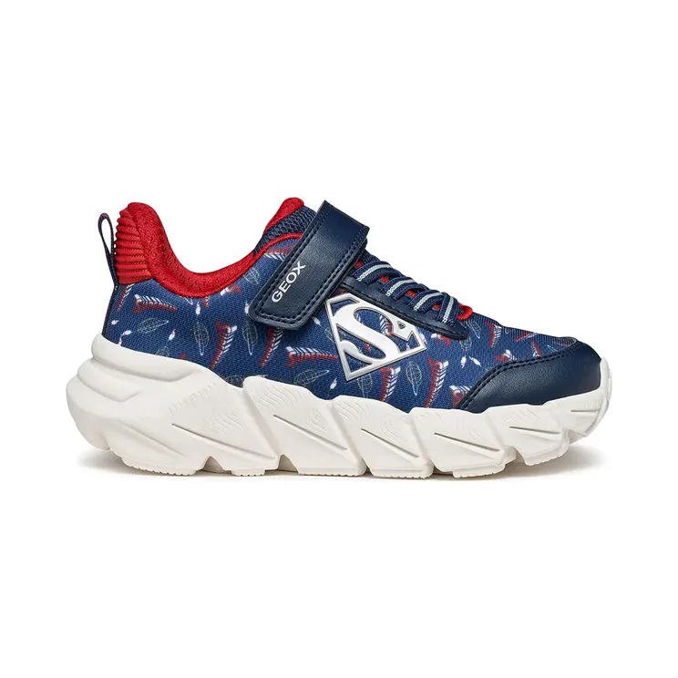 Geox Marineblauw/Donkerrood (J65N1D02ABC-C4244)