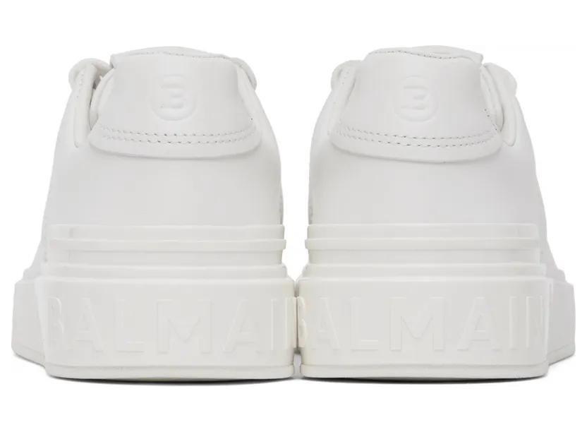 Balmain White B Court Sneakers (XN0VI690LVTR) (2)