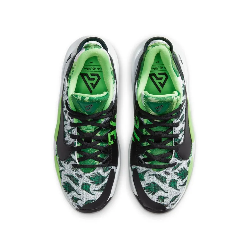 Nike Zoom Freak 2 Naija (GS) Pure Platinum/Pine Green-Green Strike-Black (CN8575-002)