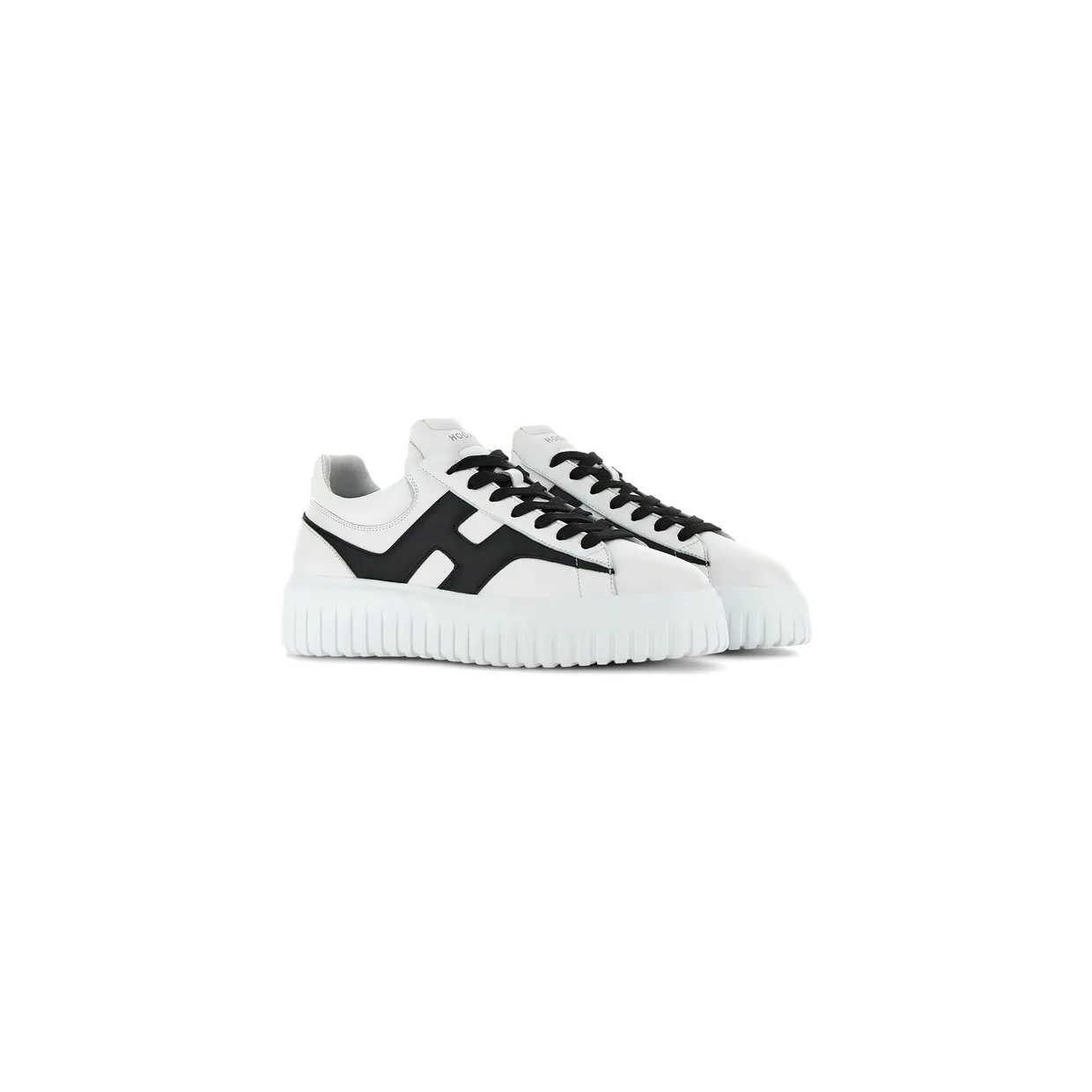 Hogan H-Stripes Leather “Neutrals” (HXM6450FE91L E90001) (4)