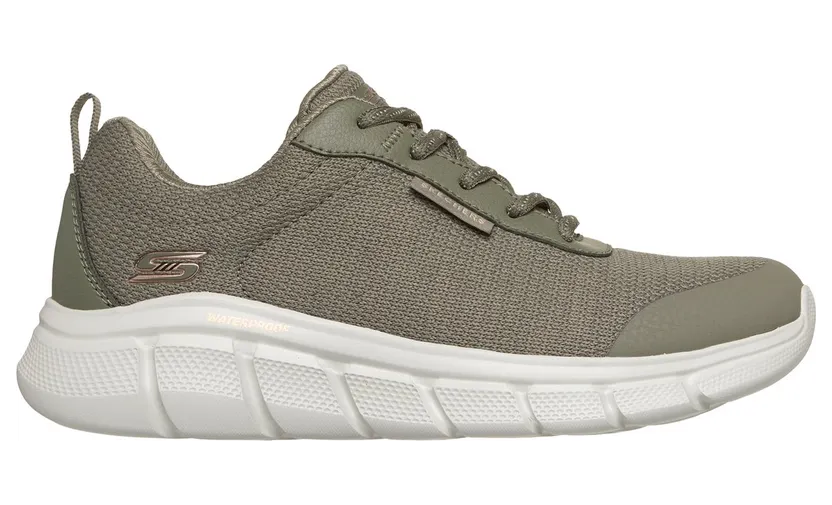 Skechers Waterproof: BOBS Sport B Flex – Flex Proof Sneaker Olijf