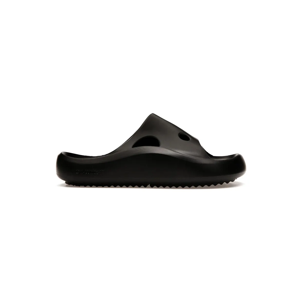 OFF-WHITE Meteor Rubber Slides Black (FW22) (OMIC014F22MAT0011010)
