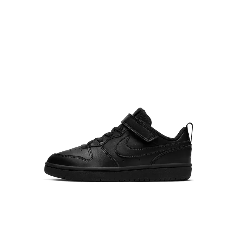 Nike Court Borough Low 2 Younger Kids’ Black (BQ5451-001)