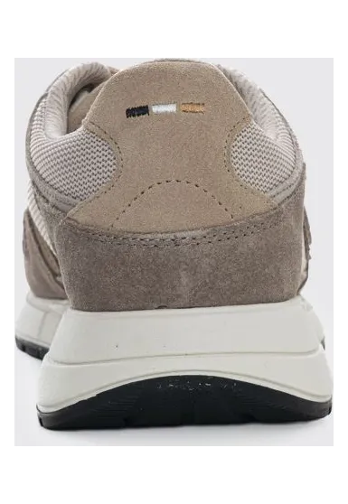 Boss Mesh and Suede Sneakers Beige (50554612280) (2)