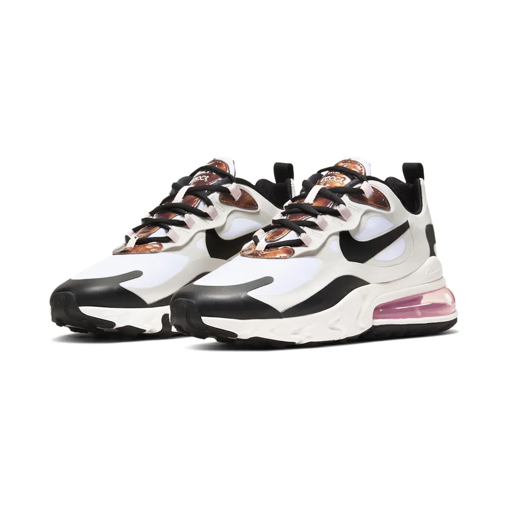 Nike Air Max 270 React Tortoise Shell Sail (W) Sail/Barely Rose/Black (CU4752-100)