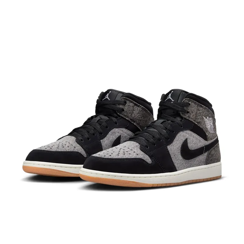Jordan 1 Mid SE Black Denim (HJ4363-001)