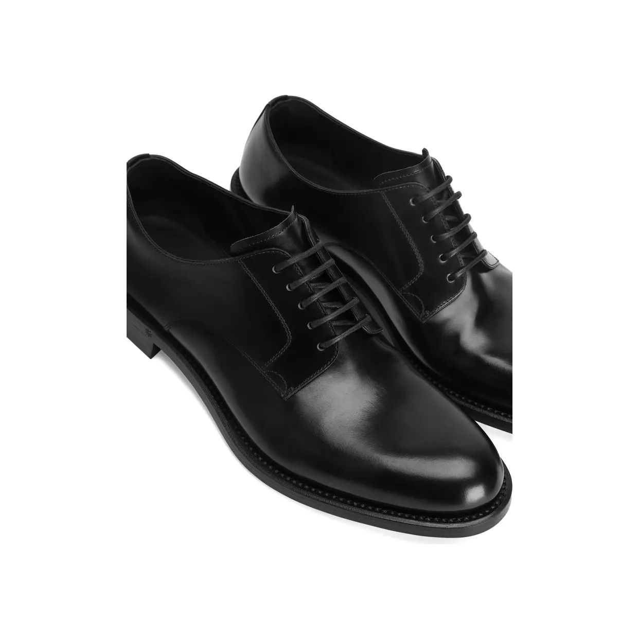 Dolce & Gabbana Brushed Lace-up Derby “Black” (A10879 A1203 80999) (4)