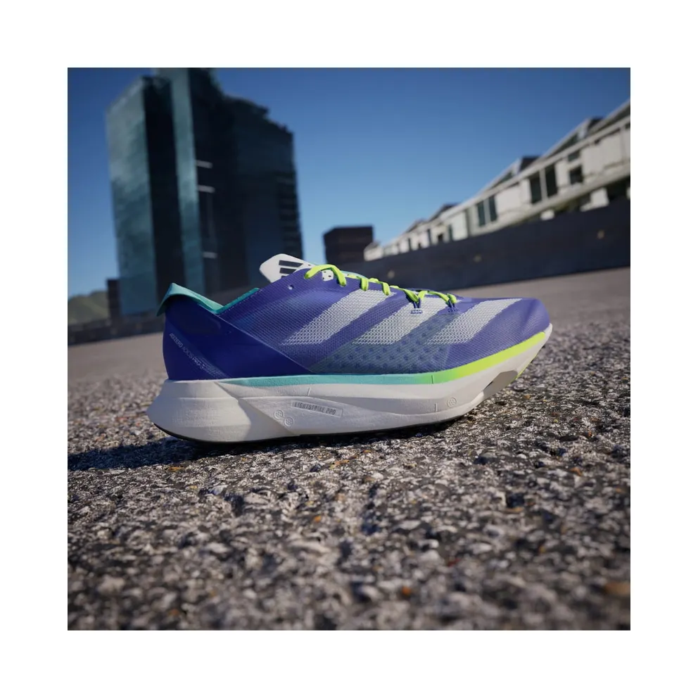Adidas ADIZERO ADIOS PRO 3 Cobalt Blue / Zero Metalic / Lucid Lemon (ID3635)
