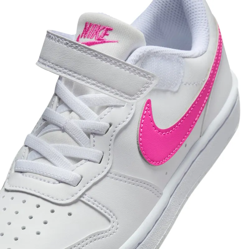 Nike Court Borough Low Recraft White Laser Fuchsia (DV5457-113)