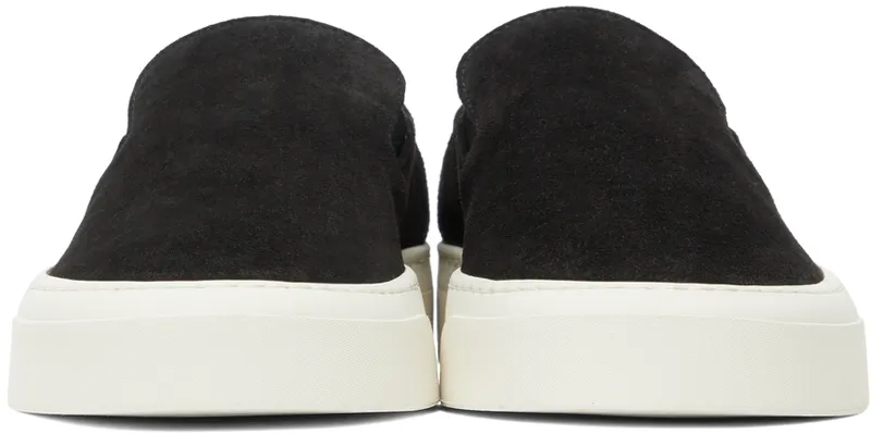 The Row Black Marie H Slip-on Sneakers (F1179-L25)
