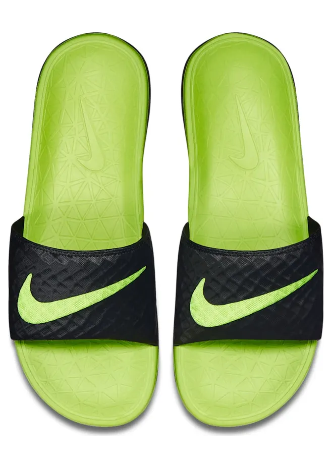 Nike Benassi Solarsoft Black/Volt