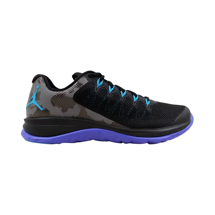 Air Jordan Flight Runner 2 Black/Blue Lagoon-Bright Concord