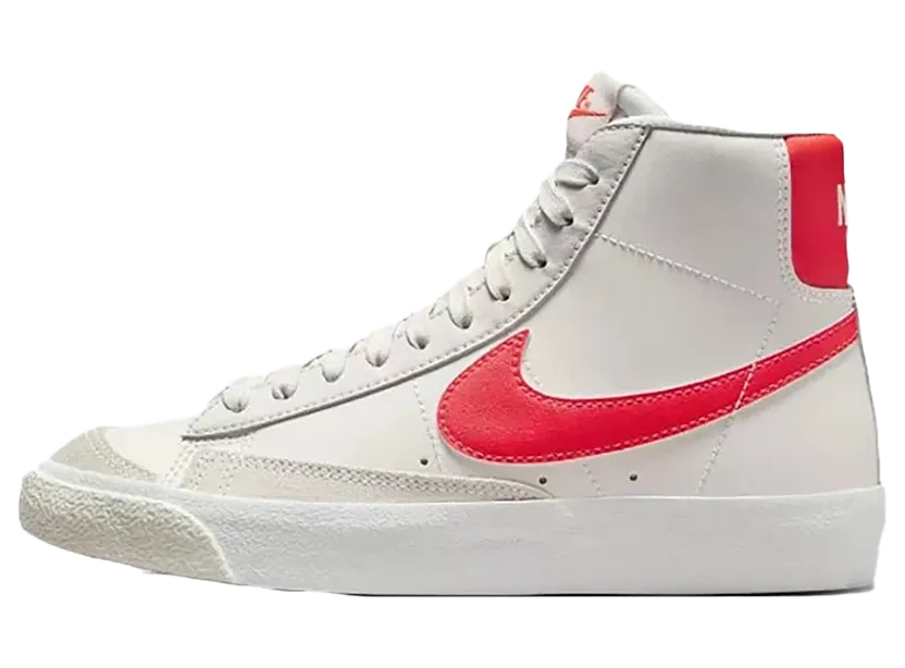 Nike Blazer Mid ’77 GS “Phantom Bright Crimson” (DA4086-011)
