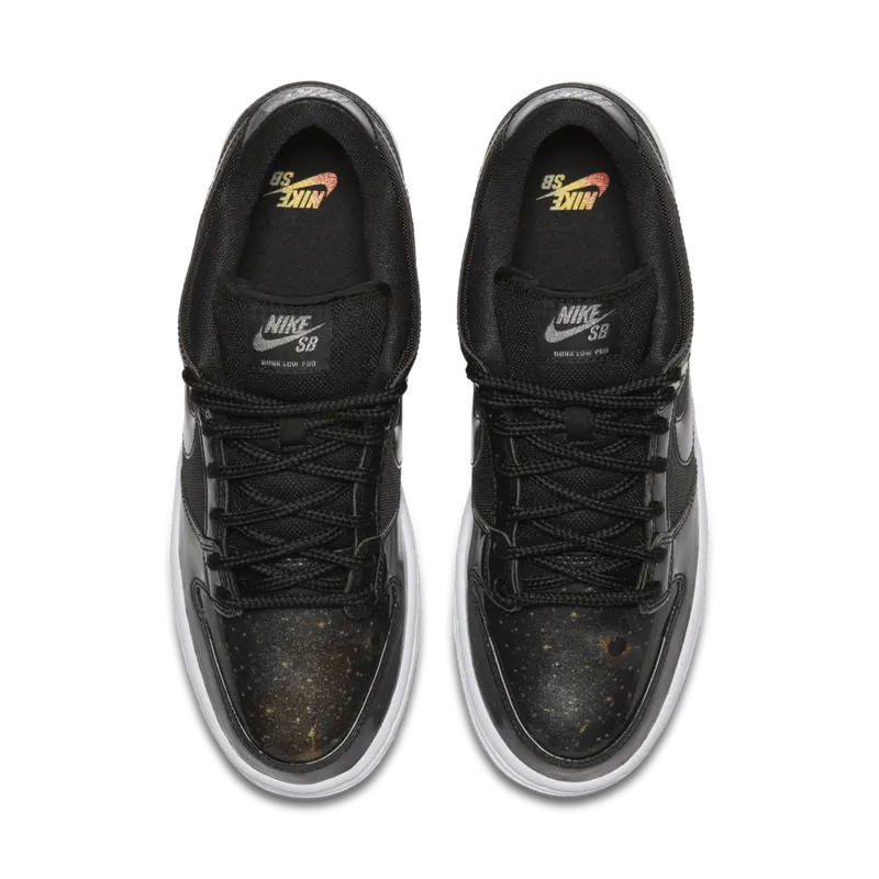 Nike SB Dunk Low 420 Intergalactic Black/Black-White-Metallic Cool Grey (883232-001)