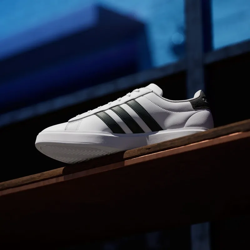 Adidas Grand Court Cloudfoam Comfort Cloud White / Shadow Green / Carbon (GW9204)