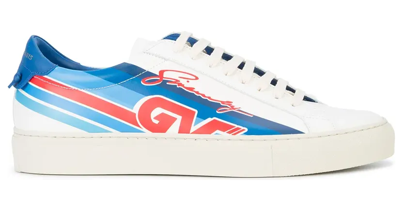 Givenchy GV Motocross sneakers met print – Wit (BH0002H061)