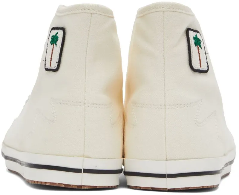 Palm Angels Off-White Vulcanized High-Top (PMIA075S22FAB0010110)