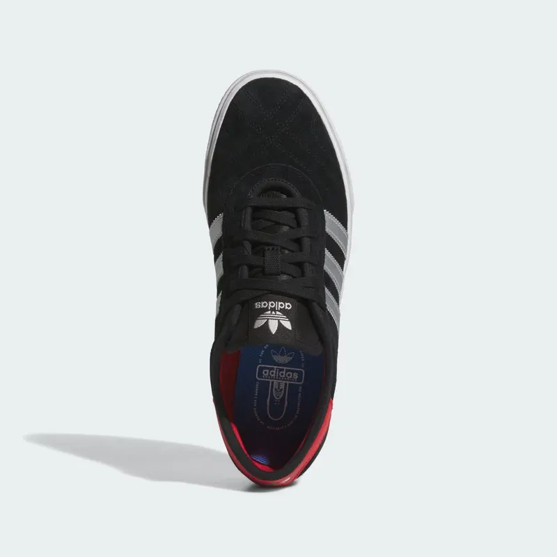 Adidas Adiease Core Black / Silver Metallic / Better Scarlet (JP8512)