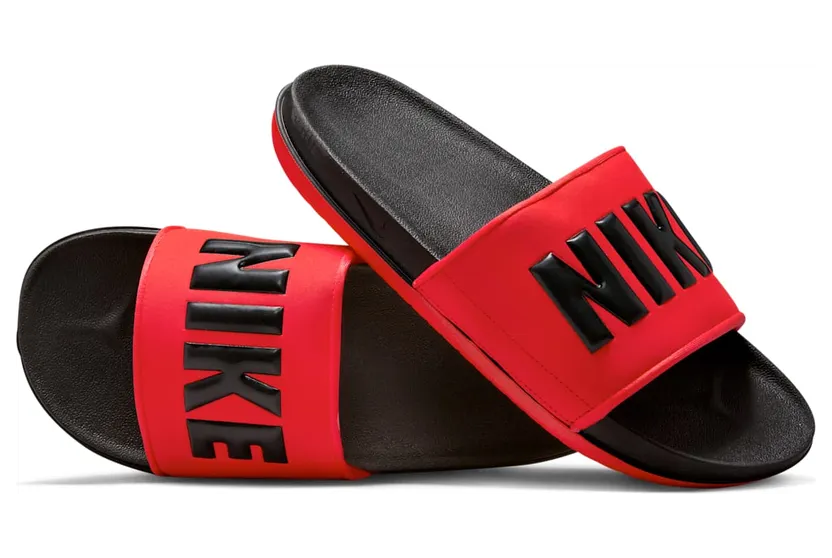 Nike Offcourt Slide Black University Red (BQ4639-002)
