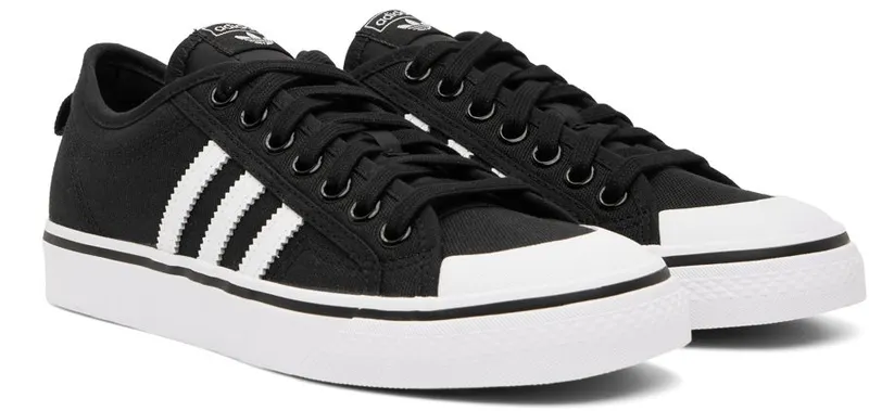 adidas Nizza Core Black Core Black/Cloud White/Cloud White (CQ2332)