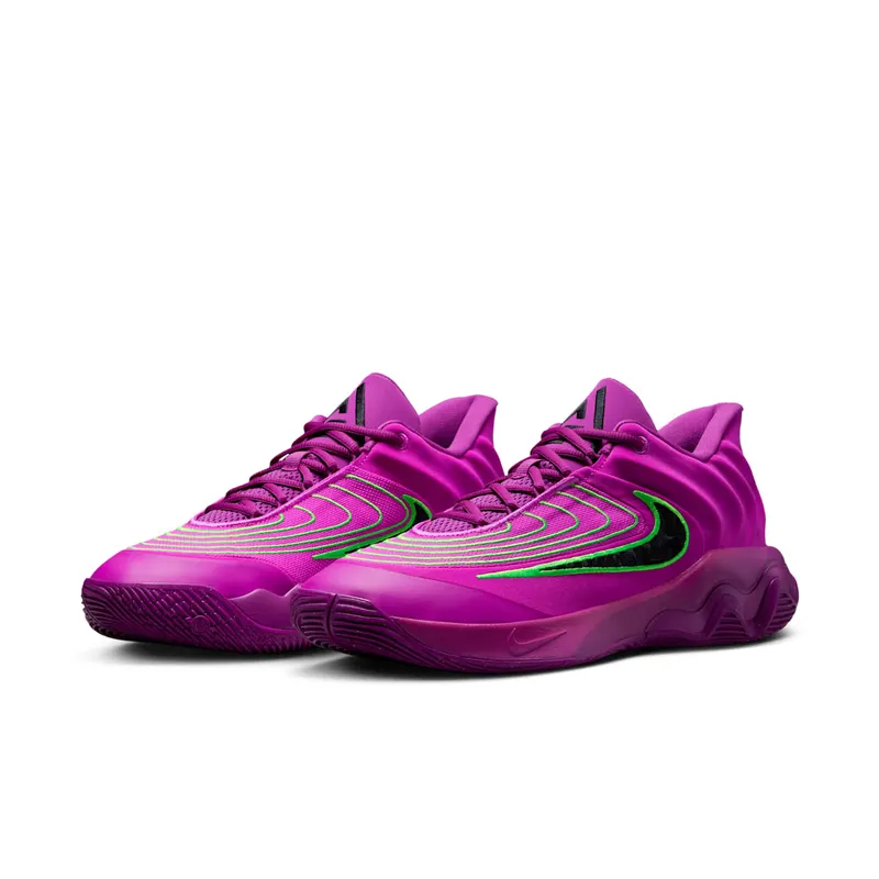 Nike Giannis Immortality 4 Hyper Violet Green Strike Bold Berry Black (FQ3680-501)