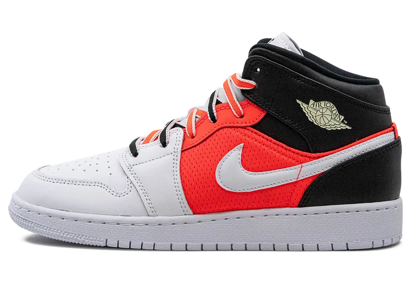 Air Jordan 1 Mid SE GS “White Infrared” (FB4417-016)
