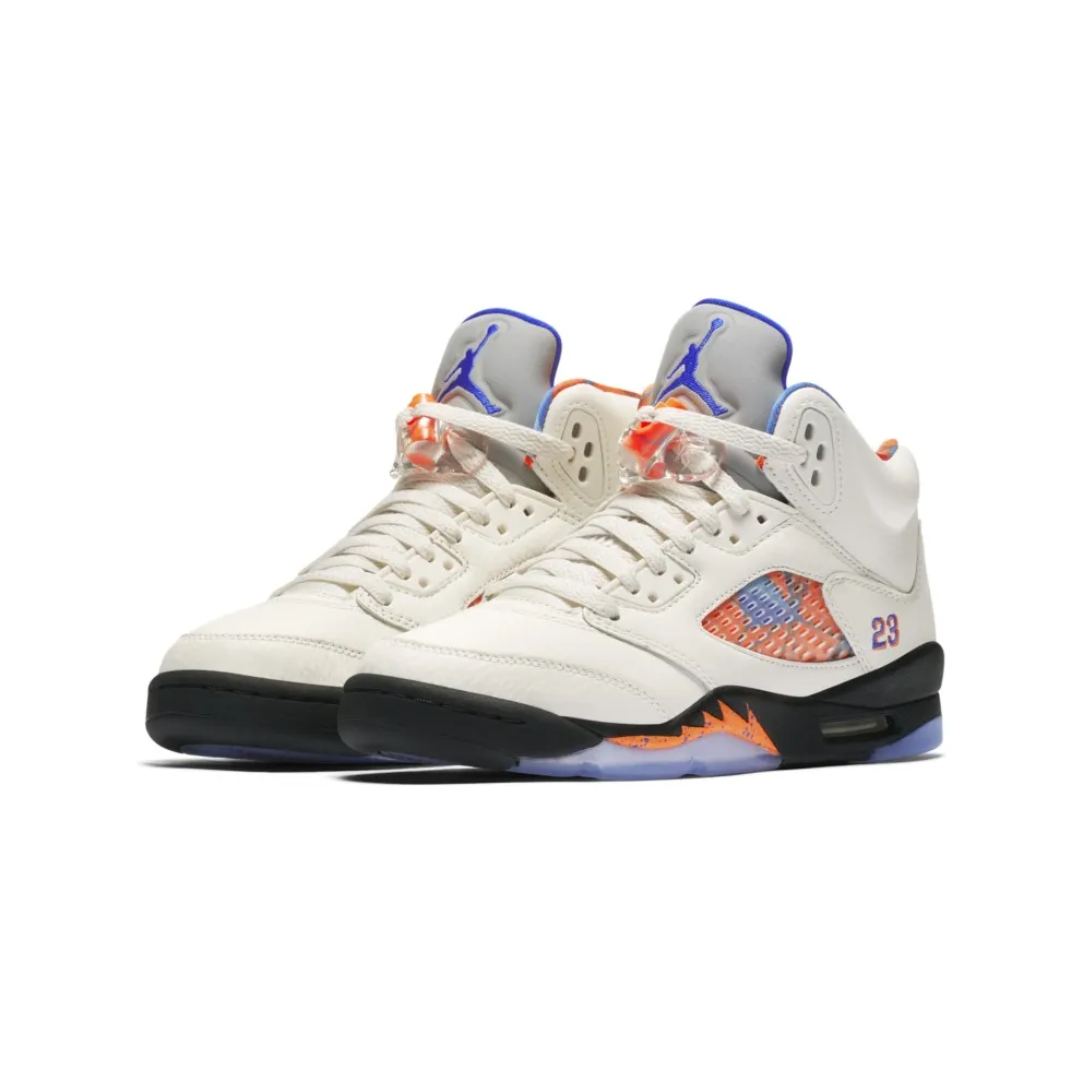 Jordan 5 Retro International Flight (GS) Sail/Racer Blue-Cone-Black (440888-148)