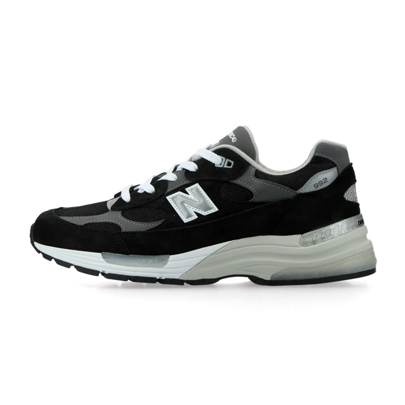 New Balance 992 “Made in USA – Black Grey” (U992BK)