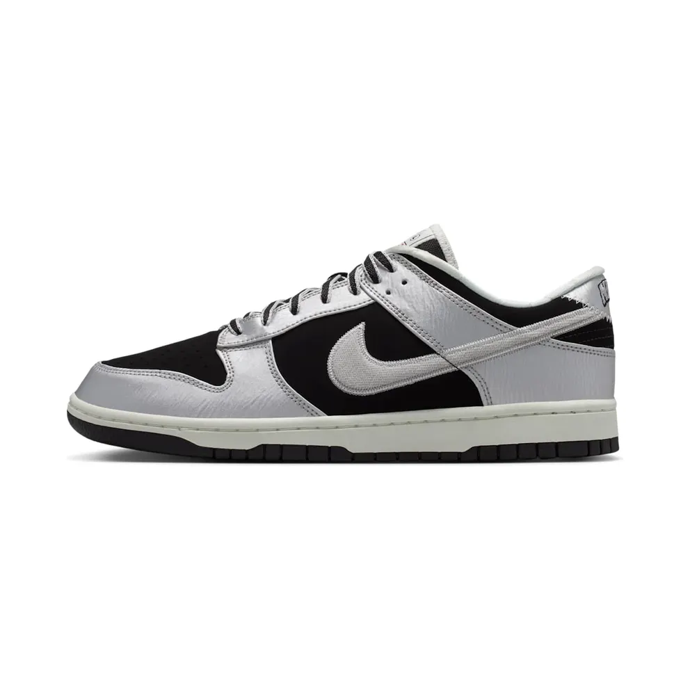 Nike Dunk Low Retro “Starter Jacket Metallic Silver Black” (IM4413-001)