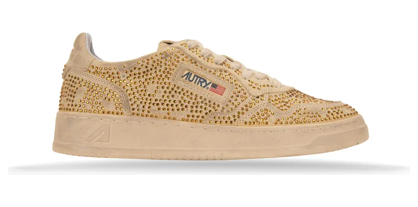 Autry Medalist “Beige/Gold” (AULW NA03)